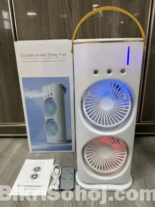 Rechargeable Double-ended Spray Fan Portabl Small Air Cooler